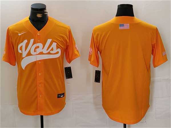 Mens Tennessee Volunteers Orange Stitched Jersey->tennessee volunteers->NCAA Jersey